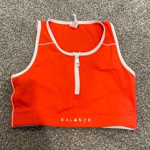 Balance Athletica— The Isotope Bra in Phosphorus (orange)